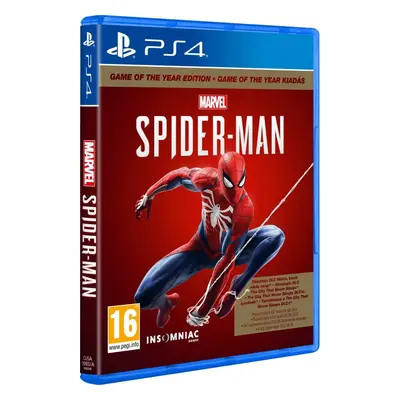 Hra na konzoli Marvels Spider-Man GOTY - PS4