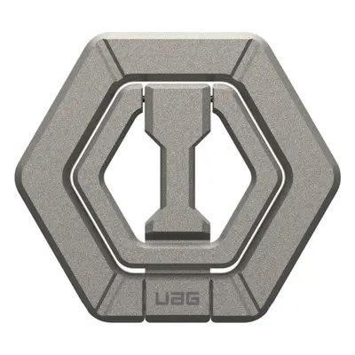 MagSafe držák na mobilní telefon UAG Magnetic Ring Stand Titanium