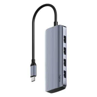 Dokovací stanice CUDY 6-In-1 USB-C Hub