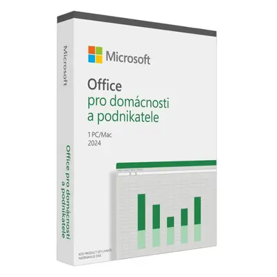 Kancelářský software Microsoft Office 2024 pro domácnosti a podnikatele CZ (BOX)