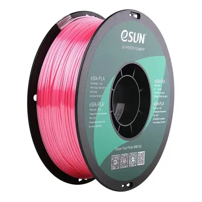 Filament eSUN eSilk-PLA pink 1kg