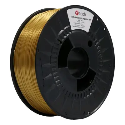 Filament C-TECH filament PREMIUM LINE PLA Silk mosaz