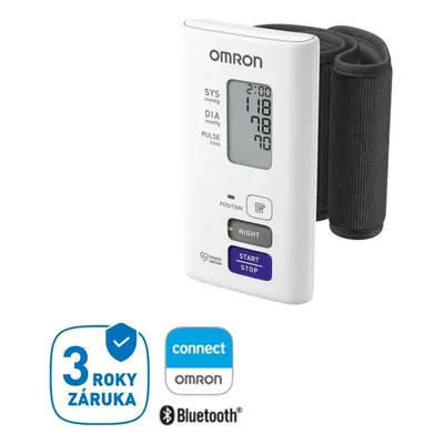 Tlakoměr OMRON NightView s bluetooth, 3roky záruka