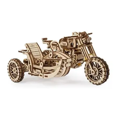 UGEARS 3D puzzle Motorka se sajdkárou 380 dílků