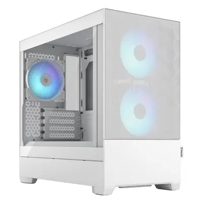 Počítačová skříň Fractal Design Pop Mini Air RGB White TG Clear Tint