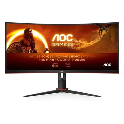 Monitor 34" AOC CU34G2XP/BK