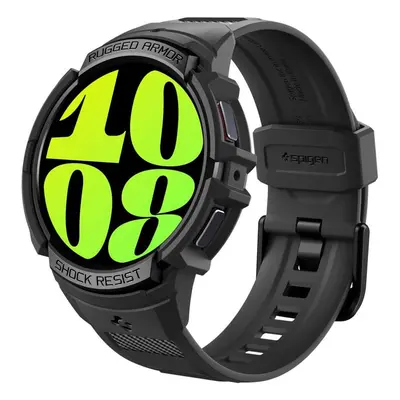 Ochranný kryt na hodinky Spigen Rugged Armor Pro Black Samsung Galaxy Watch6 44mm