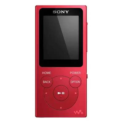 MP3 přehrávač Sony WALKMAN NWE-394R červený