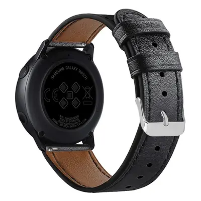 Řemínek Eternico Leather Band universal Quick Release 22mm černý