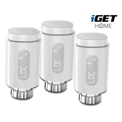 Termostatická hlavice iGET HOME TS10 Expansion kit (3x TS10 Thermostat Radiator Valve)