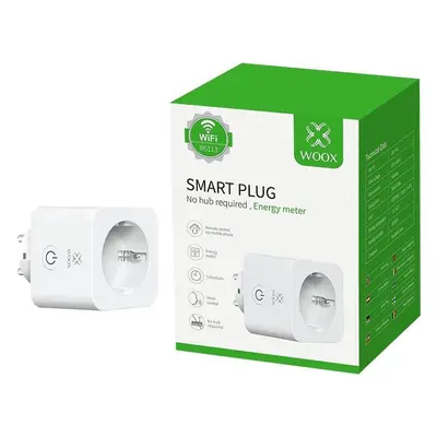 Chytrá zásuvka WOOX R6113 Smart Plug EU, Schucko with energy monitoring