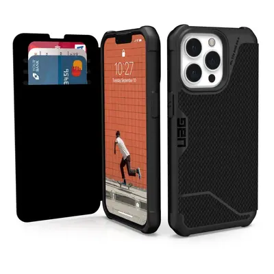 Kryt na mobil UAG Metropolis Kevlar Black iPhone 13 Pro