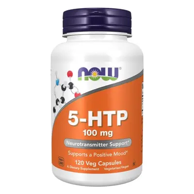 Aminokyseliny NOW 5-HTP, 100 mg