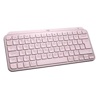 Klávesnice Logitech MX Keys Mini Minimalist Wireless Illuminated Keyboard, Rose - US INTL