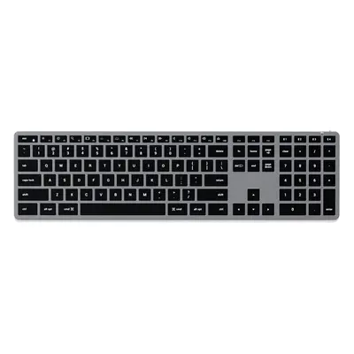 Klávesnice Satechi Slim X3 Bluetooth BACKLIT Wireless Keyboard - Space Grey - US