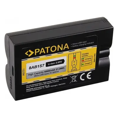 Baterie pro fotoaparát PATONA pro Ring 6000mAh/3,65V Li-lon 8AB1S7