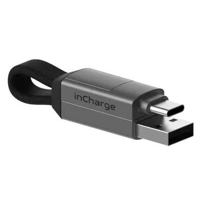 Nabíjecí a datový kabel inCharge 6v1, šedý