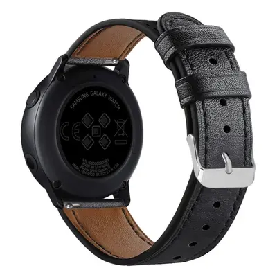 Řemínek Eternico Leather Band universal Quick Release 20mm černý