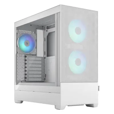 Počítačová skříň Fractal Design Pop Air RGB White TG Clear Tint