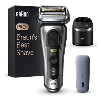 Holicí strojek Braun Series 9 PRO+,Wet&Dry, 9577cc, se stanicí SmartCare 6v1 a nabíjecím pouzdre