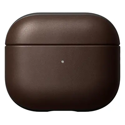 Pouzdro na sluchátka Nomad Leather Case Brown Apple AirPods 3 2021