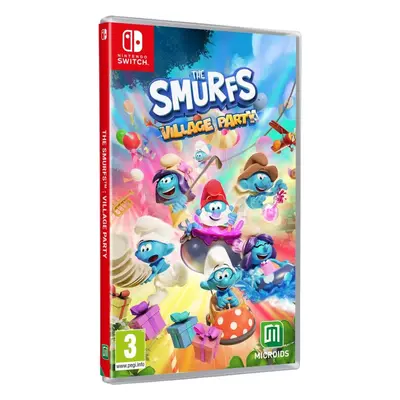 Hra na konzoli The Smurfs: Village Party - Nintendo Switch