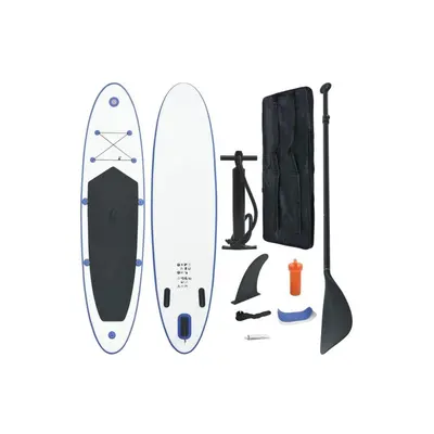 Paddleboard s příslušenstvím Shumee SUP, modrobílý