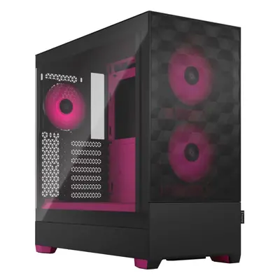 Počítačová skříň Fractal Design Pop Air RGB Magenta Core TG Clear Tint