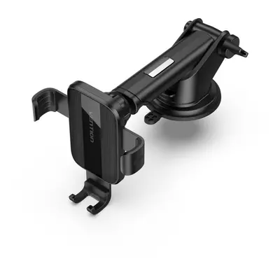 Držák na mobilní telefon Vention Auto-Clamping Car Phone Mount With Suction Cup Black Square Typ