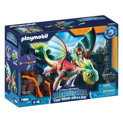 Stavebnice Playmobil 71083 Dragons: The Nine Realms - Feathers & Alex