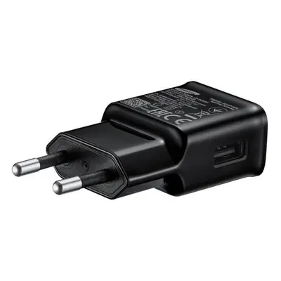 Nabíječka do sítě Samsung USB-A 15W Cestovní nabíječka Black (OOB Bulk)