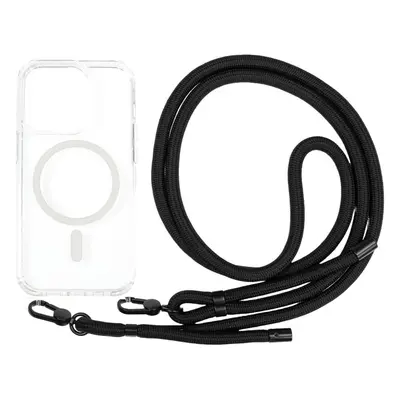 Kryt na mobil Mobile Origin Lanyard MagSafe Case Clear iPhone 14 Pro