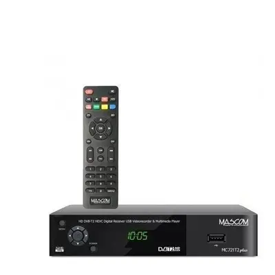 Set-top box Mascom MC721T2 plus HD DVB-T2 H.265/HEVC