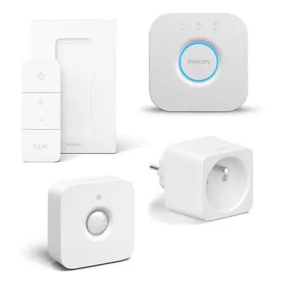 Sada chytrého osvětlení Philips Hue Dimmer Switch EU/UK v2 + Philips Hue Motion Sensor EU + Phil