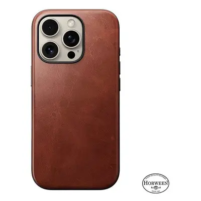 Kryt na mobil Nomad Modern Leather Case Olde Dublin iPhone 16 Pro