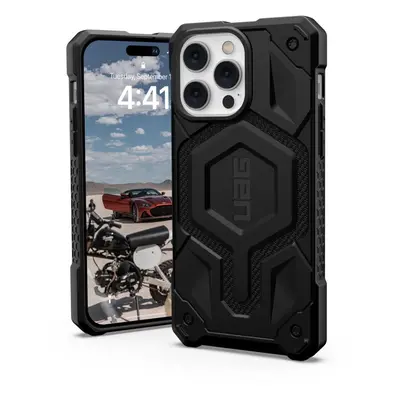 Kryt na mobil UAG Monarch Pro MagSafe Kevlar Black iPhone 14 Pro Max