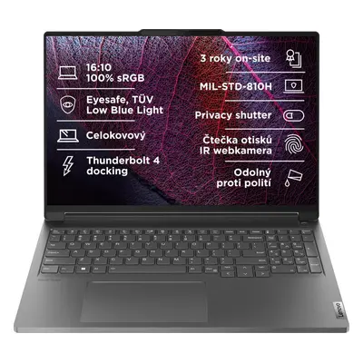 Notebook Lenovo ThinkBook 16p G4 IRH Storm Grey