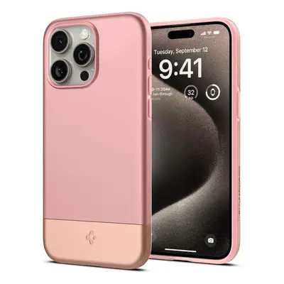 Kryt na mobil Spigen Style Armor MagSafe Rose Gold iPhone 15 Pro Max