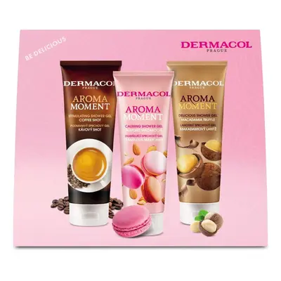 Dárková kosmetická sada DERMACOL Aroma moment mix sprchových gelů II. 2023 750 ml