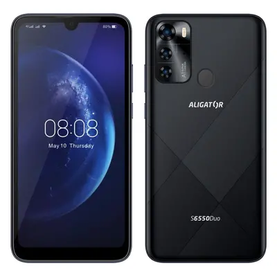 Mobilní telefon Aligator S6550 Duo 3GB/128GB černá