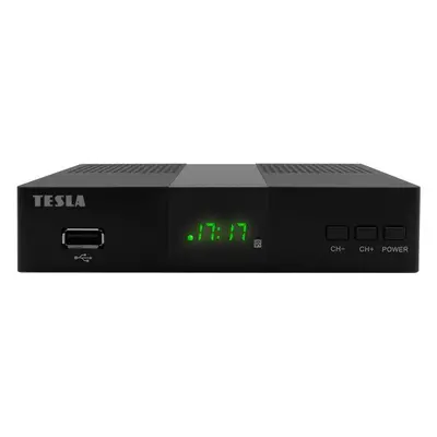 Set-top box TESLA TE-343, DVB-T2 přijímač, H.265 (HEVC)