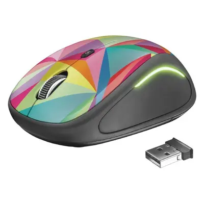 Myš Trust Yvi FX Wireless Mouse - geometrics