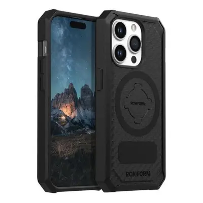 Kryt na mobil Rokform Kryt Rugged, iPhone 15 Pro, černý