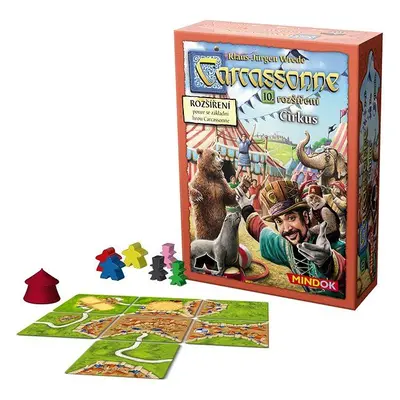 Rozšíření společenské hry Carcassonne – Cirkus 10. rozšíření