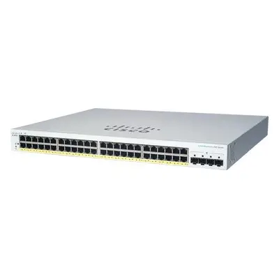 Cisco switch CBS220-48P-4G (48xGbE,4xSFP,48xPoE+,382W) - REFRESH