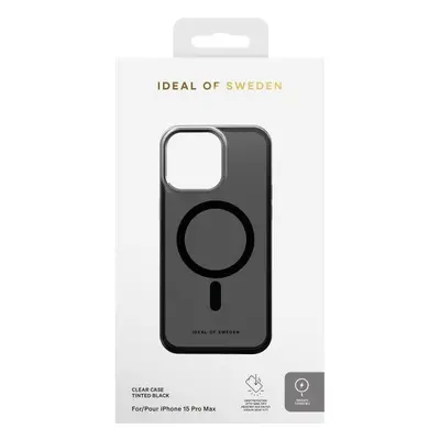 Kryt na mobil iDeal Of Sweden Ochranný kryt Clear Case s Magsafe pro iPhone 15 Pro Max Tinted Bl