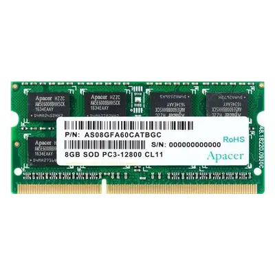 Operační paměť Apacer SO-DIMM 8GB DDR3 1600MHz CL11