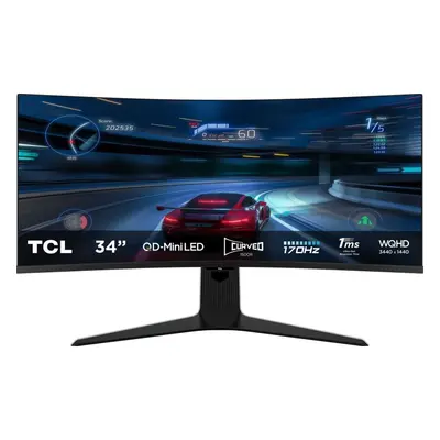 Monitor 34" TCL 34R83Q