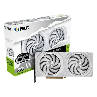 Grafická karta PALIT GeForce RTX 4070 White OC 12GB GDDR6