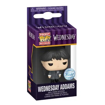 Funko POP Keychain: Wednesday- Wednesday